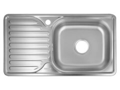 Chiuveta pentru bucatarie Freddo ERT-SN 7002D, Inox, Cuva dreapta, 76x43.5cm